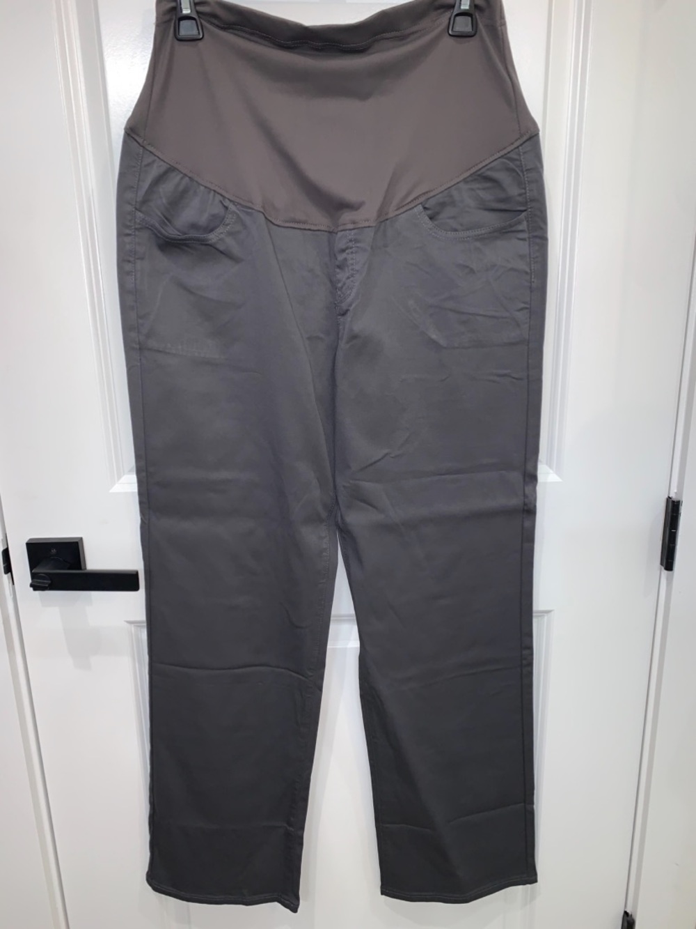 Women's Gray Maternity Pants